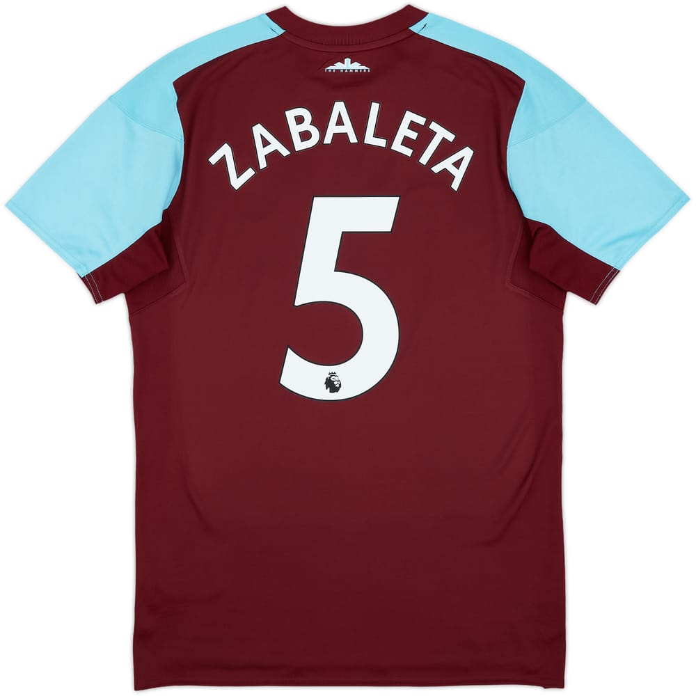 2017-18 West Ham Home Shirt Zabaleta #5 - 9/10 - (M)