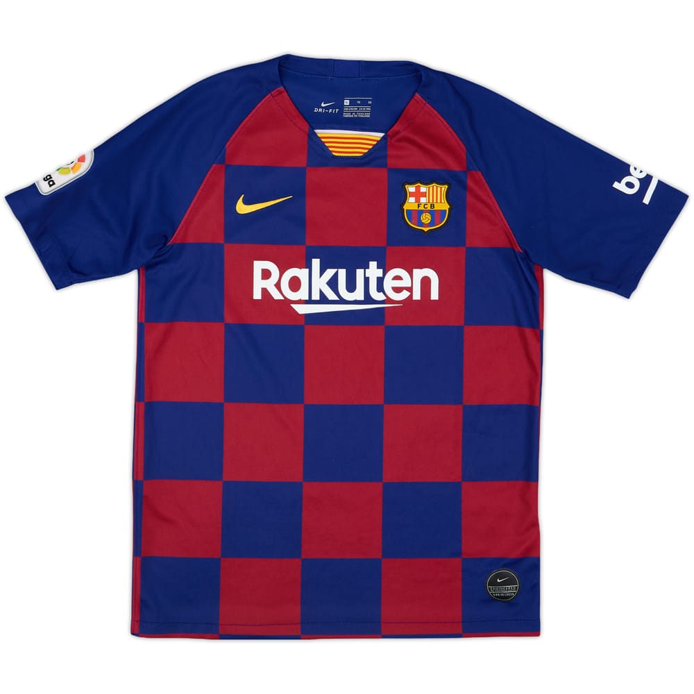 2019-20 Barcelona Home Shirt - 8/10 - (XL.Boys)