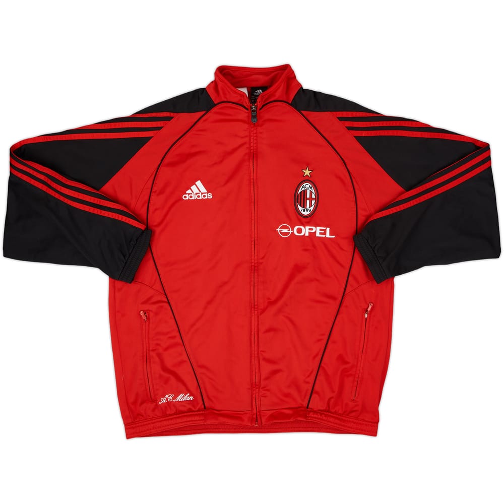 2005-06 AC Milan adidas Track Jacket - 8/10 - (S)