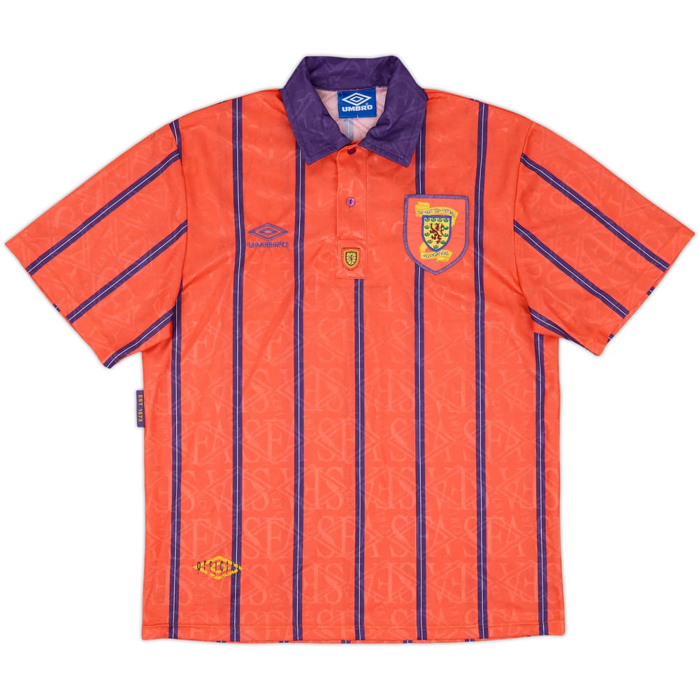 1993-95 Scotland Away Shirt - 9/10 - (L)