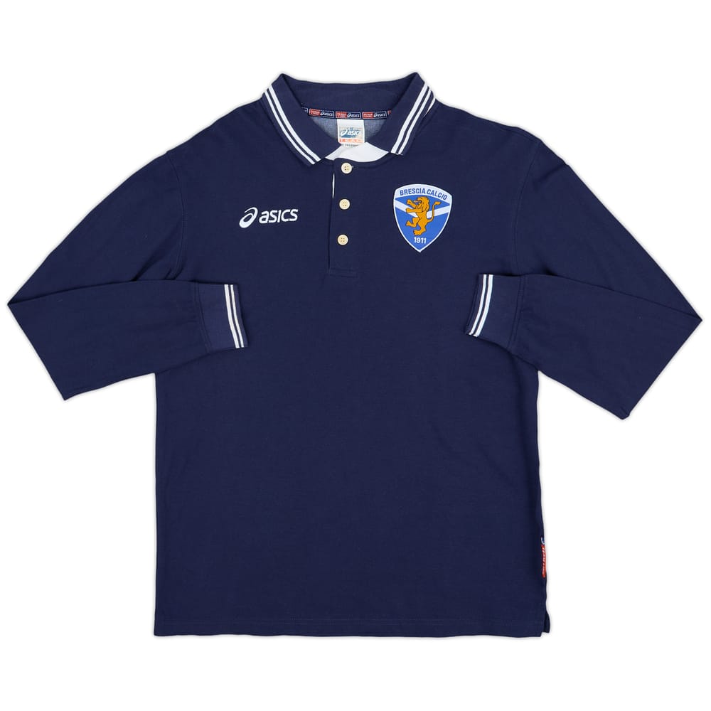 2006-07 Brescia Asics Polo L/S Shirt - 9/10 - (M)