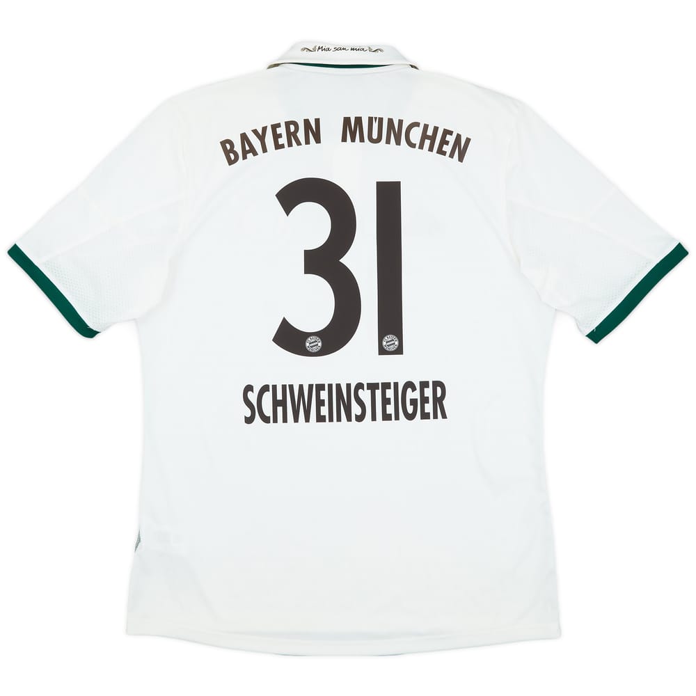 2013-14 Bayern Munich Away Shirt Schweinsteiger #31 - 6/10 - (S)