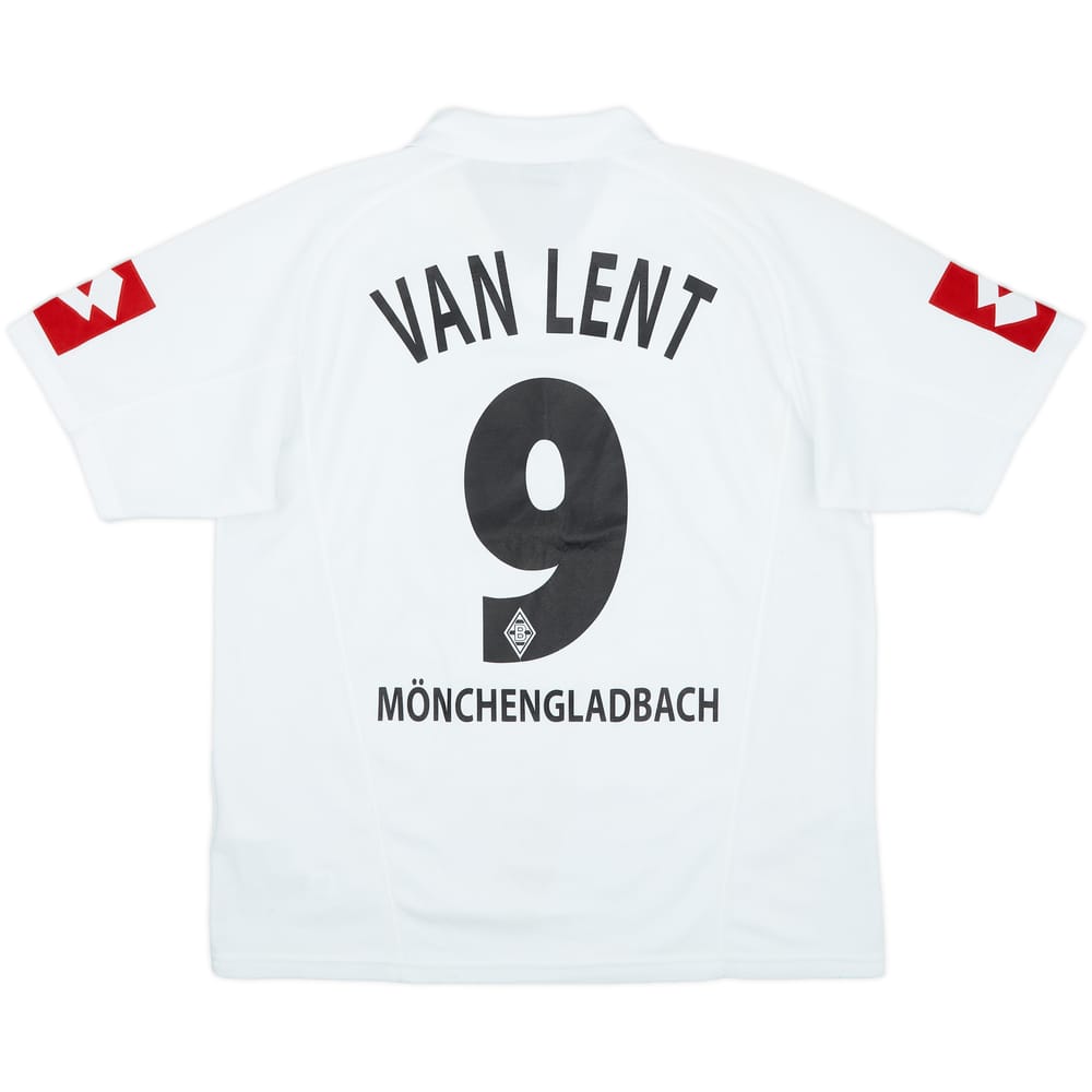 2003-05 Borussia Monchengladbach Home Shirt Van Lent #9 - 7/10 - (M)