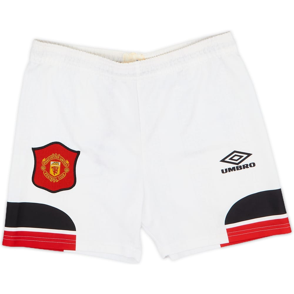 1994-96 Manchester United Home Shorts - 9/10 - (L.Boys)