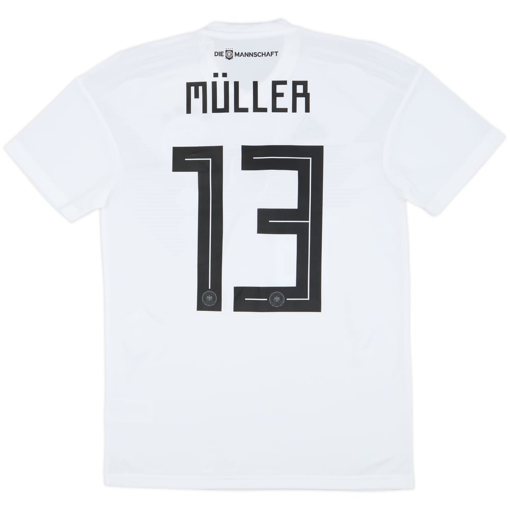 Camiseta de local de Alemania 2018-19 Muller #13 (S)