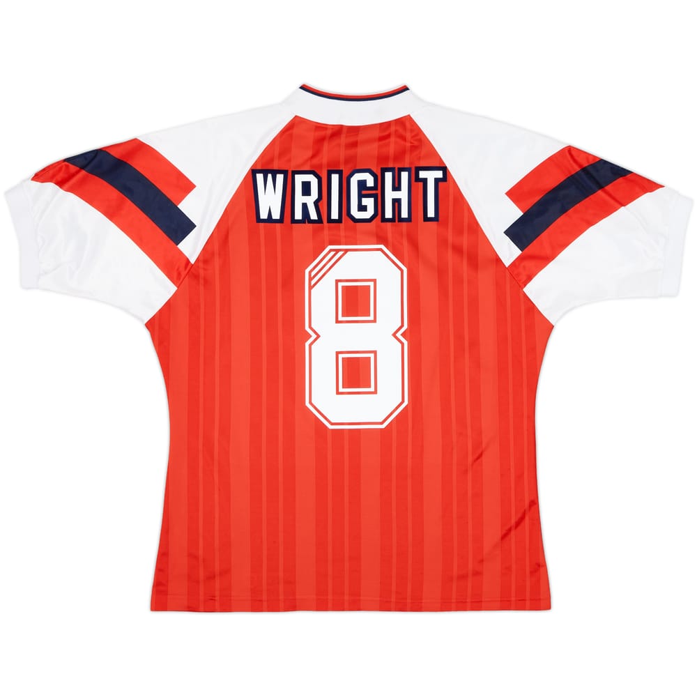 1992-94 Arsenal Home Shirt Wright #8 - 7/10 - (M/L)