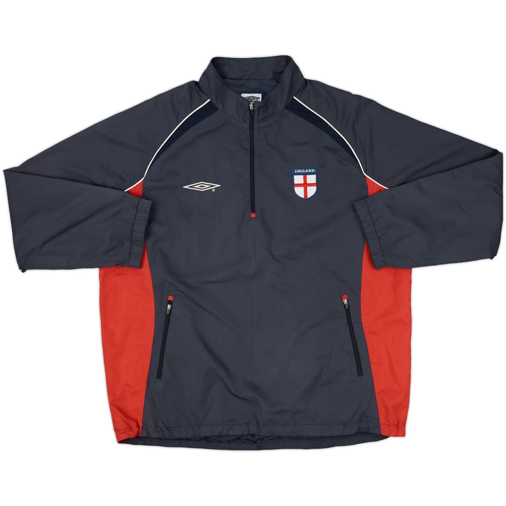 2002-04 Engand Umbro Hooded Rain Jacket - 5/10 - (3XL)