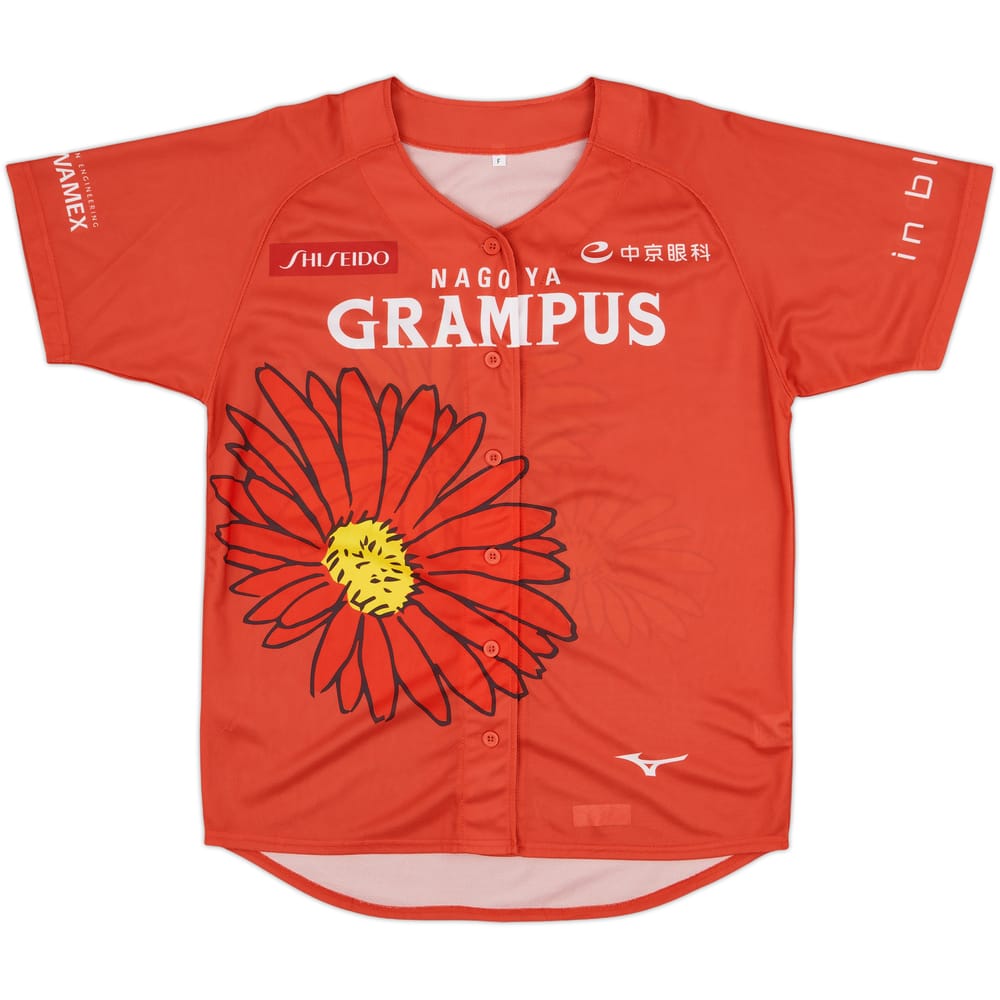 2010s Nagoya Grampus Mizuno Baseball Shirt - 10/10 - (L)
