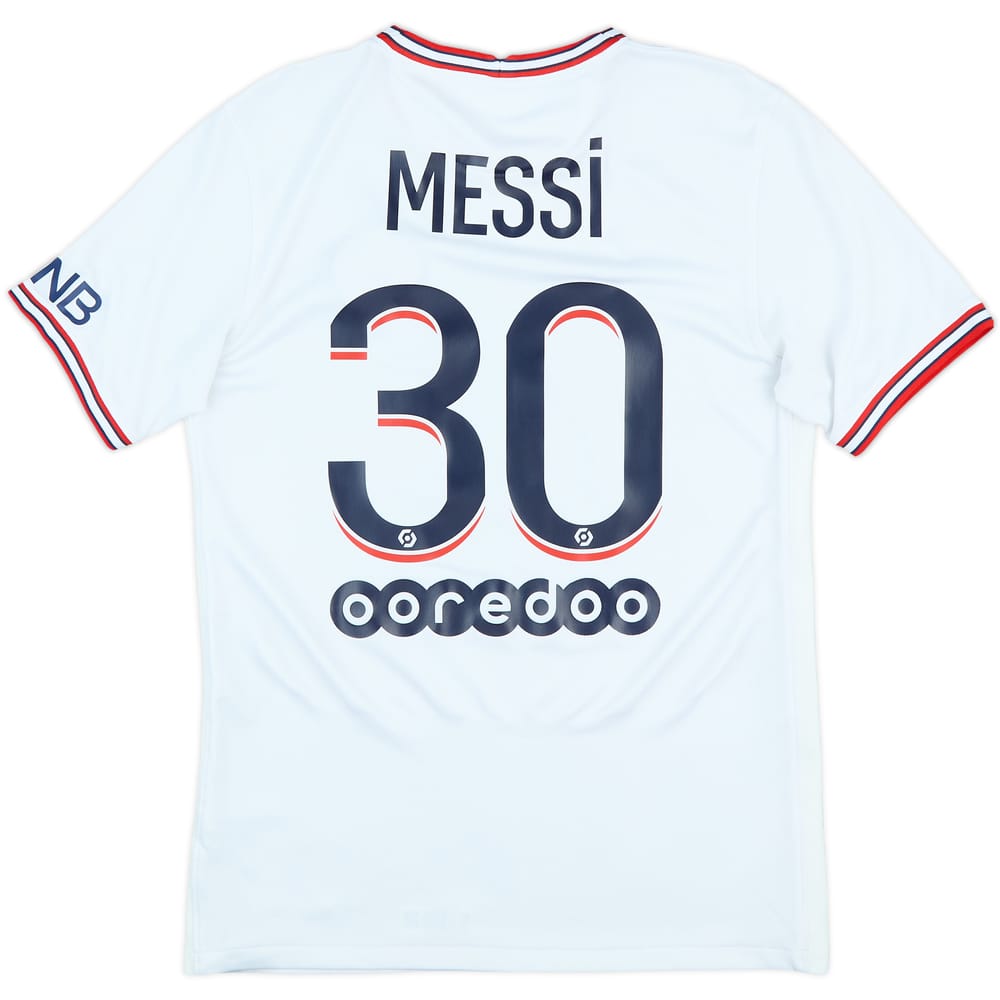 2021-22 Paris Saint-Germain Fourth Shirt Messi #30 - 7/10 - (S)