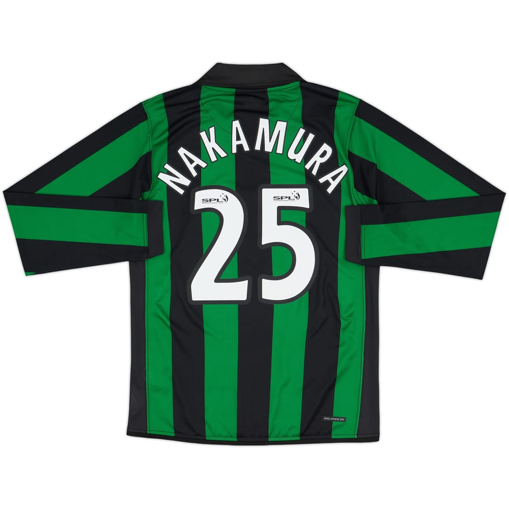 2006-08 Celtic Away L/S Shirt Nakamura #25 - 4/10 - (S)