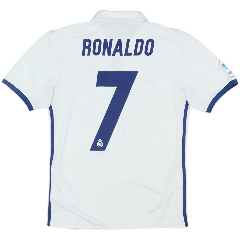 2016-17 Real Madrid Home Shirt Ronaldo #7 - 6/10 - (S)