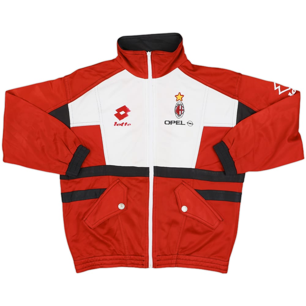 1994-95 AC Milan Lotto Track Jacket - 6/10 - (XL.Boys)