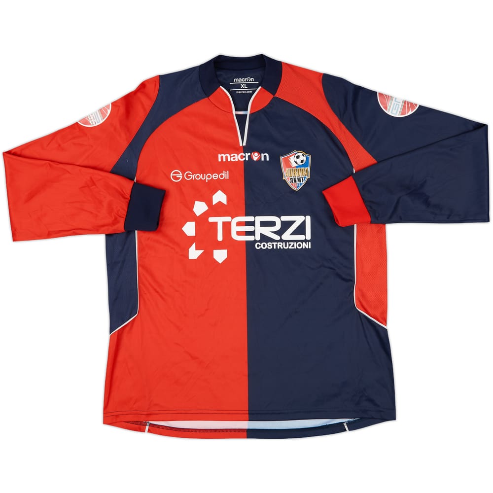 2009-10 Aurora Seriate Home L/S Shirt - 9/10 - (XL)