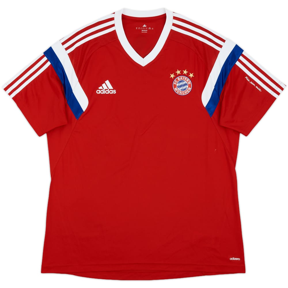 2014-15 Bayern Munich adidas Training Shirt - 8/10 - (XL)