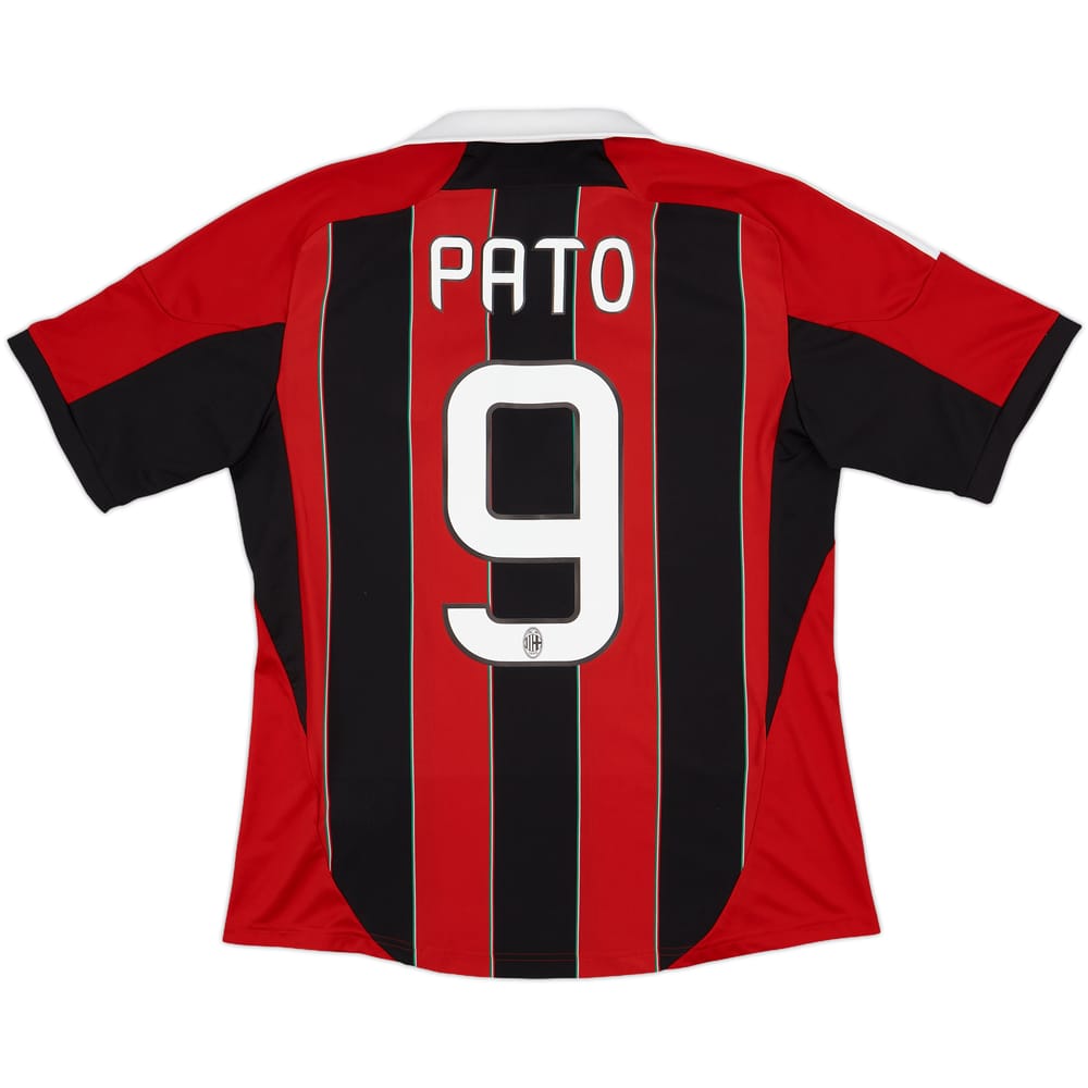 2012-13 AC Milan Home Shirt Pato #9 - 8/10 - (M)