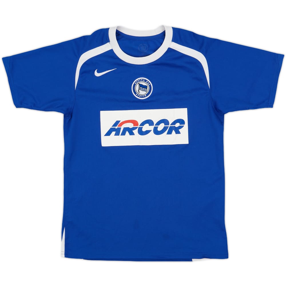 2005-06 Hertha Berlin Home Shirt - 5/10 - (M.Boys)