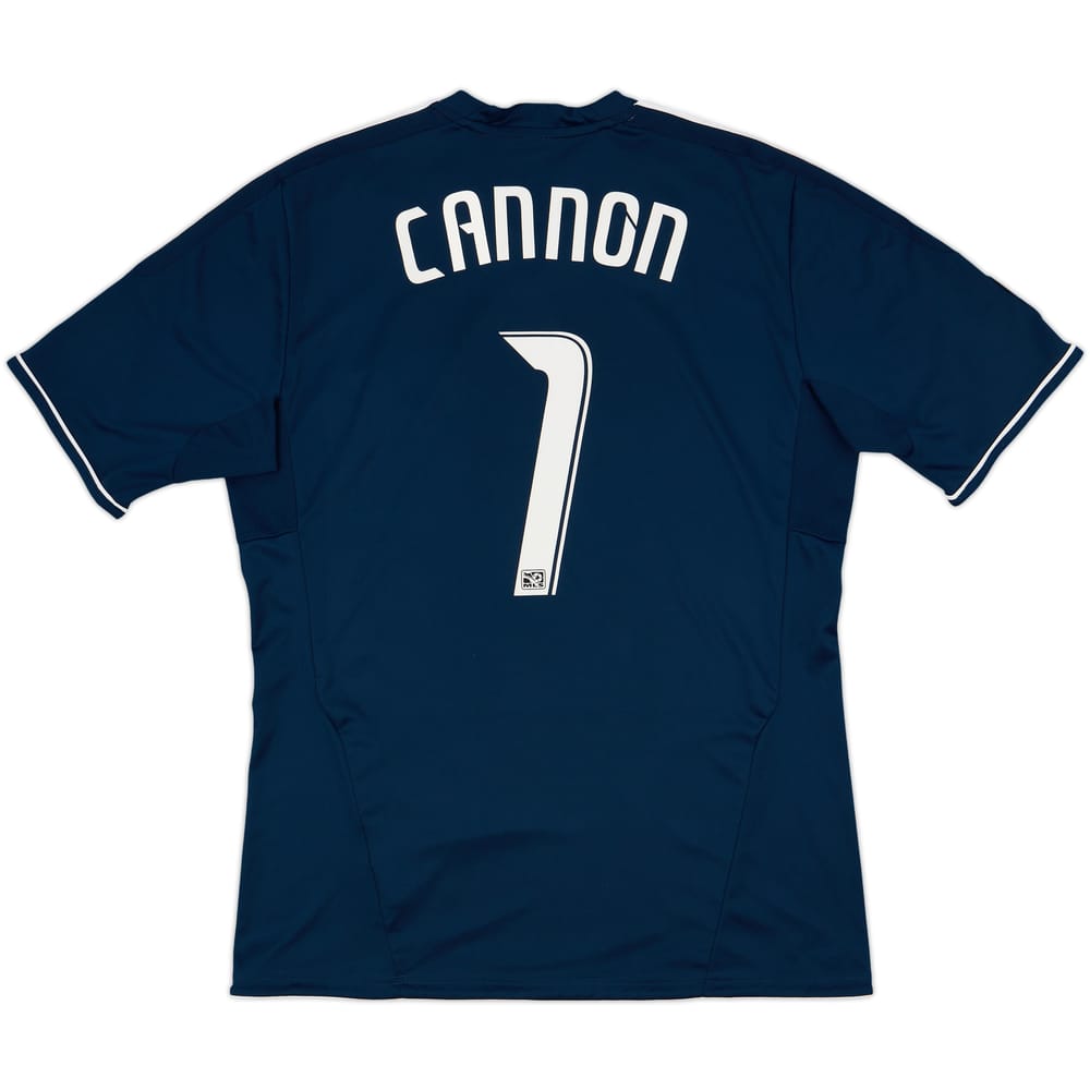 2011 Vancouver Whitecaps Away Shirt Cannon #1 - 8/10 - (L)