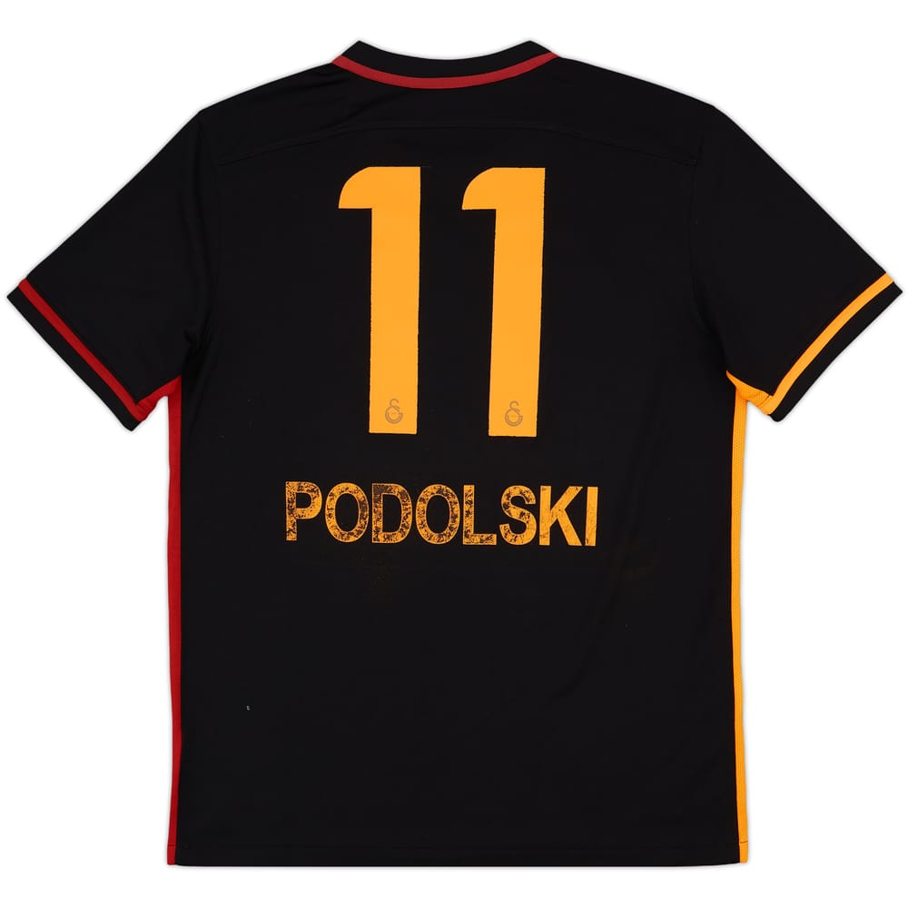 2015-16 Galatasaray Away Shirt Podolski #11 - 4/10 - (L)