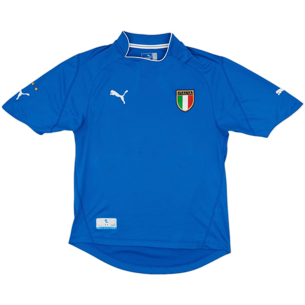 2003-04 Italy Home Shirt - 9/10 - (XL)