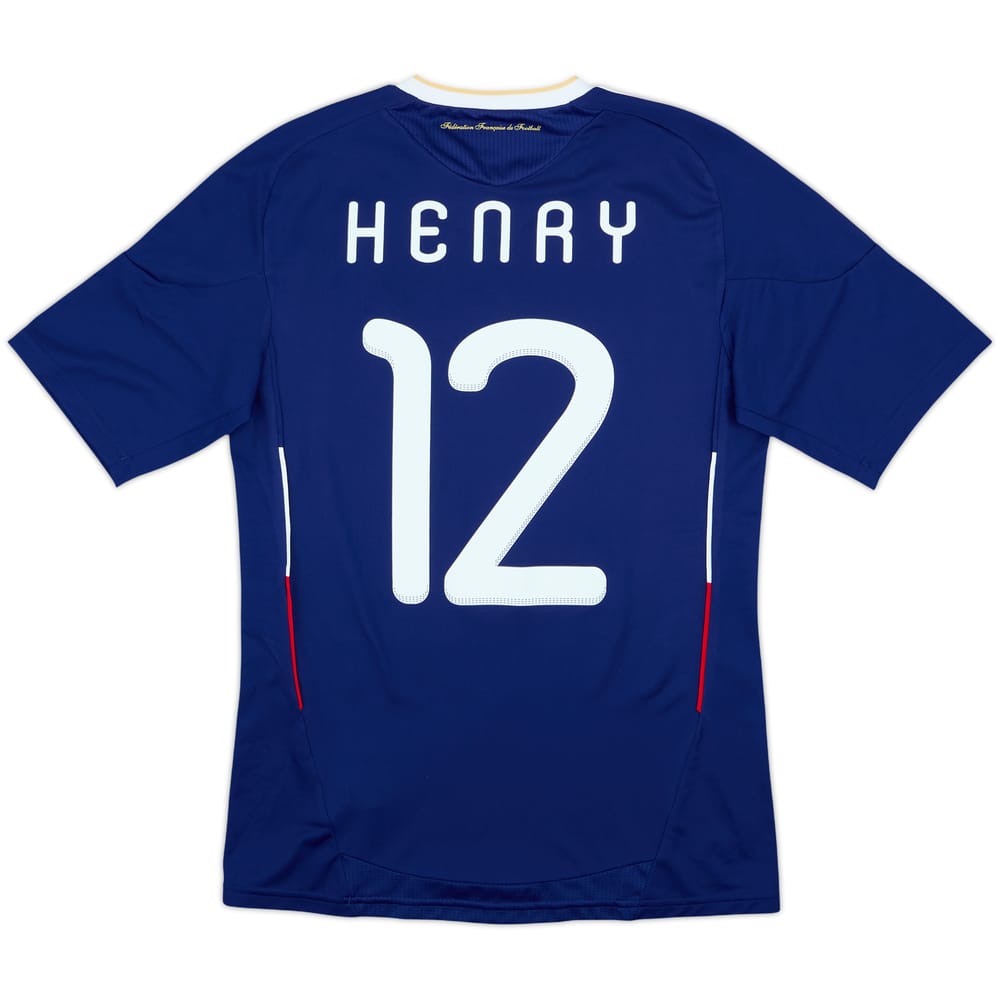 2009-10 Francia Camiseta Local Henry #12 (S)