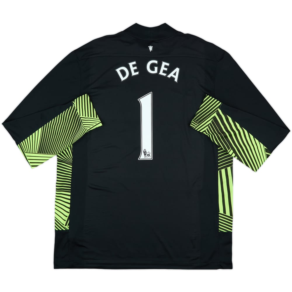 2011-12 Manchester United GK Shirt De Gea #1 - 7/10 - (XL)