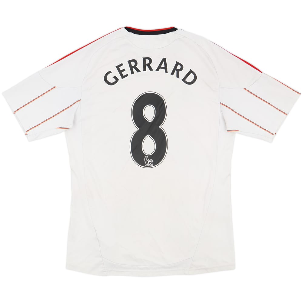 2010-11 Liverpool Away Shirt Gerrard #8 - 5/10 - (M)