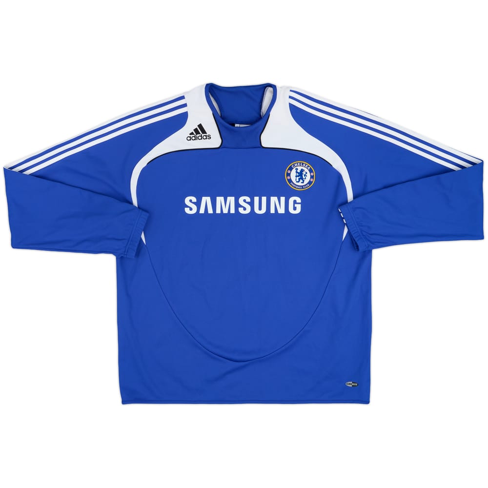 2007-08 Chelsea adidas Sweat Top - 7/10 - (XXL)