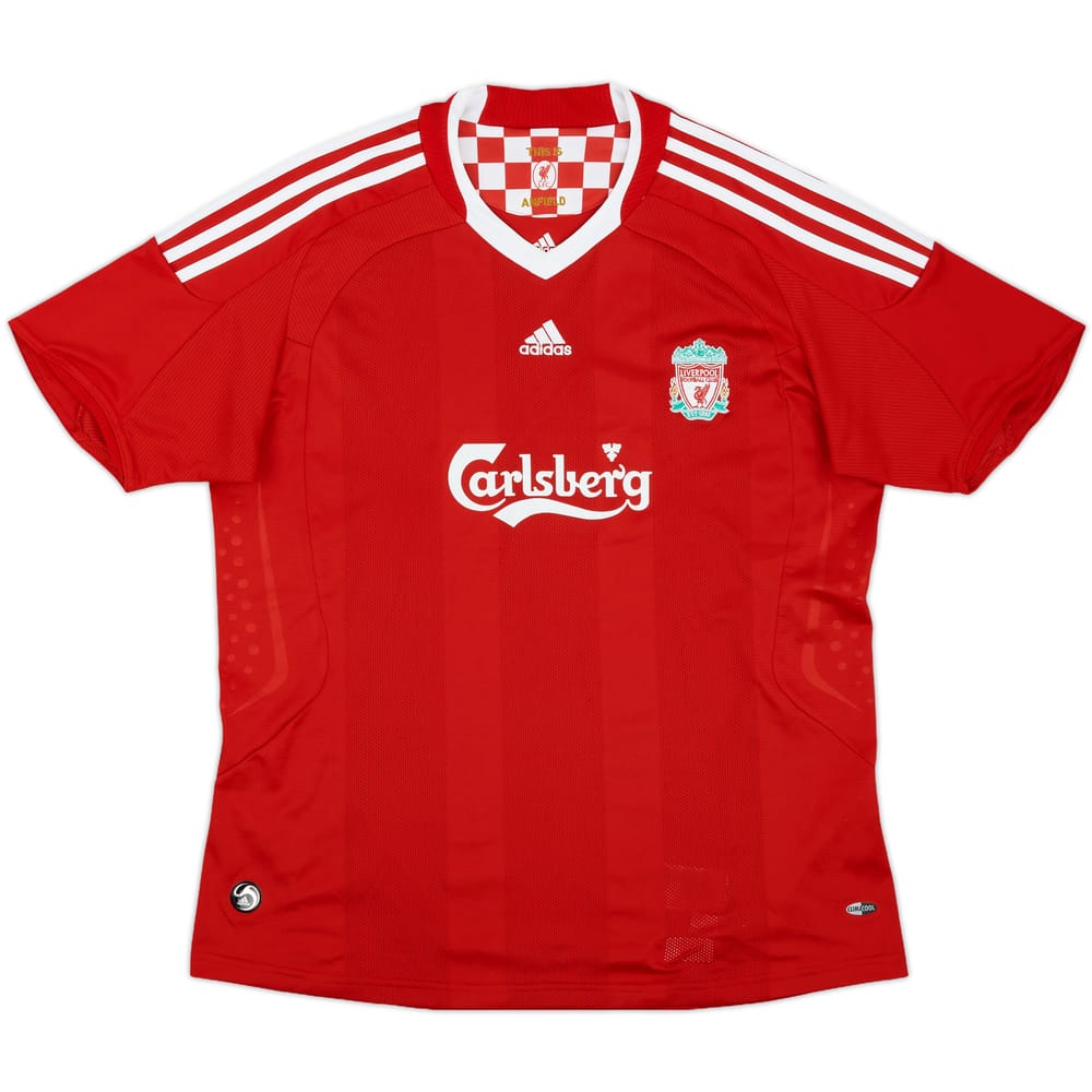 2008-10 Liverpool Home Shirt - 9/10 - (Women's XL)