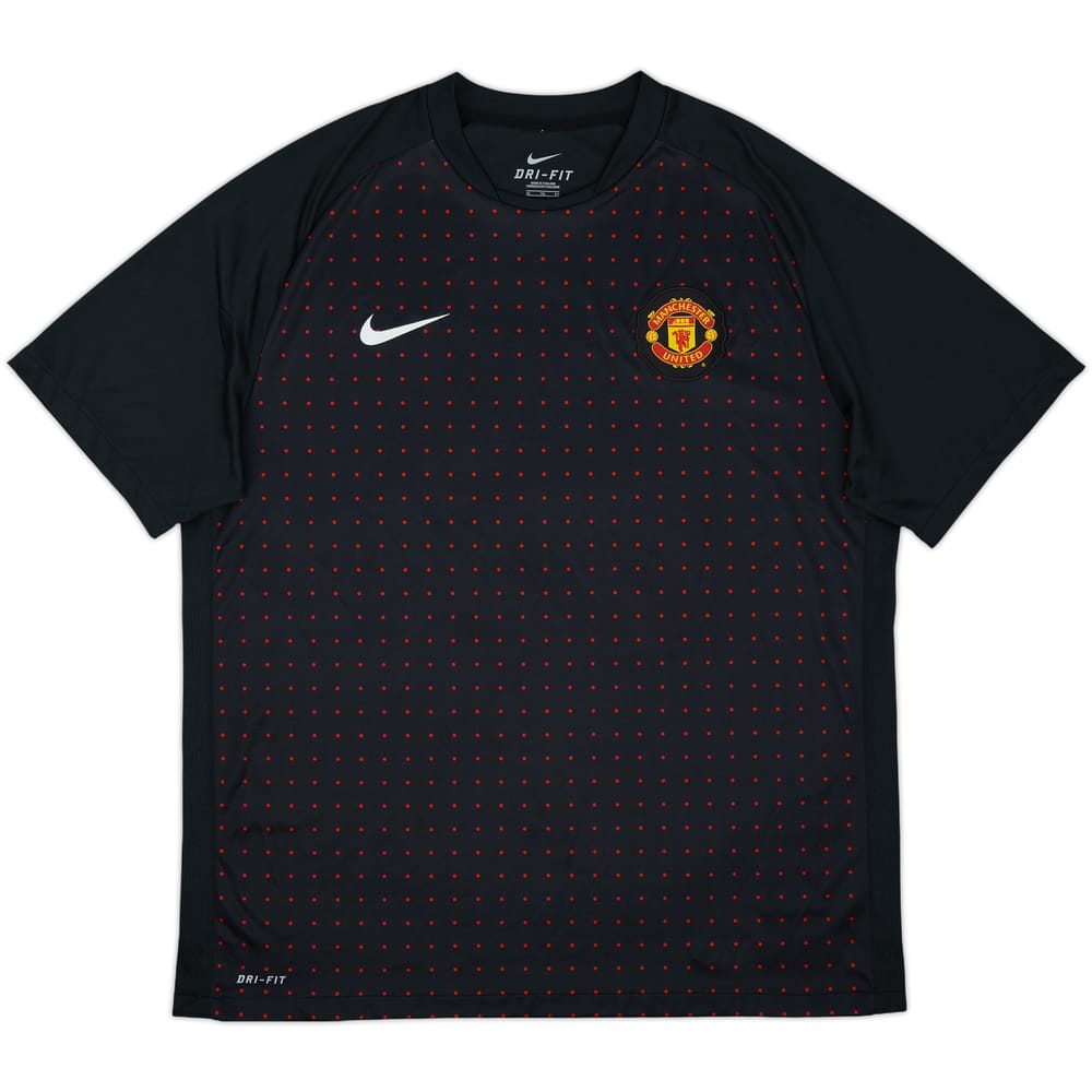 2011-12 Manchester United Nike Training Shirt - 7/10 - (XL)