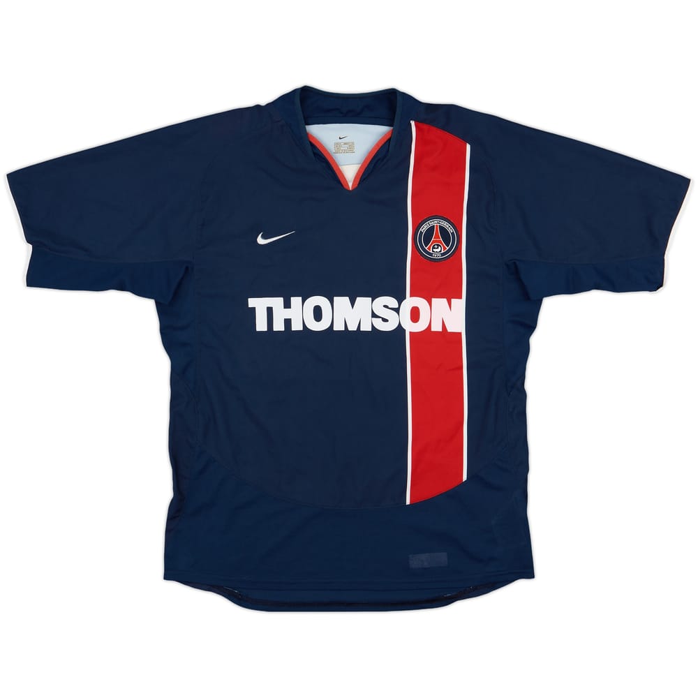 2003-04 Paris Saint-Germain Home Shirt - 8/10 - (M)