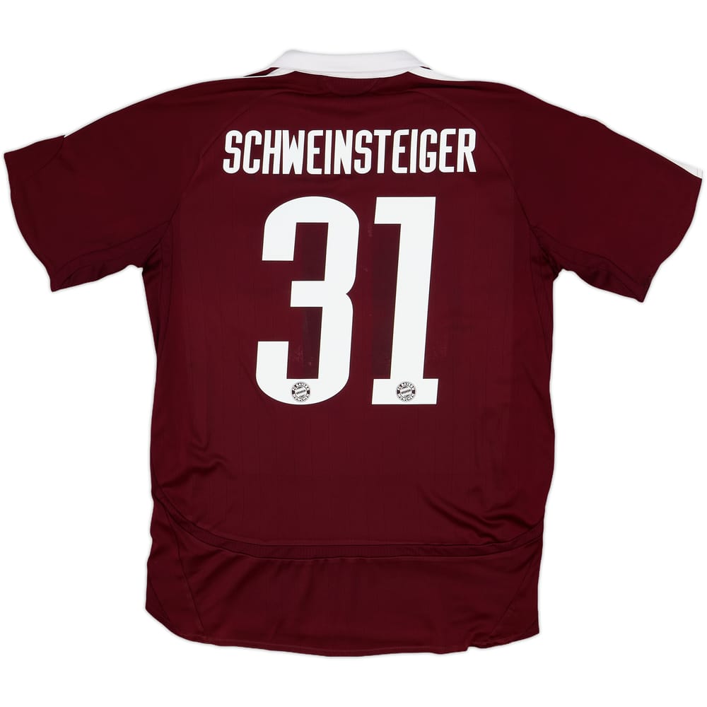 2006-07 Bayern Munich CL Shirt Schweinsteiger #31 - 4/10 - (S)