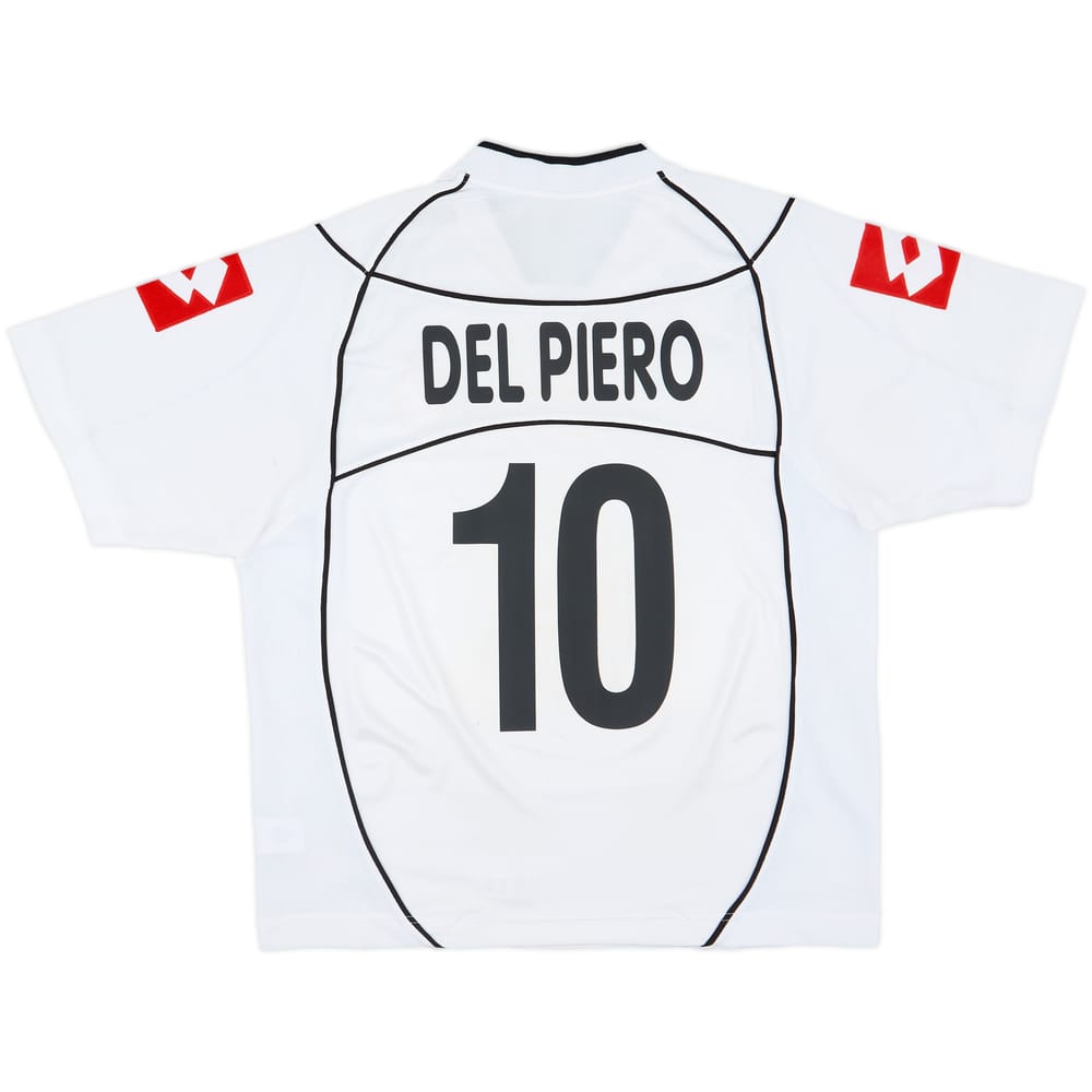 2002-03 Juventus Away Shirt Del Piero #10 - 4/10 - (XL)
