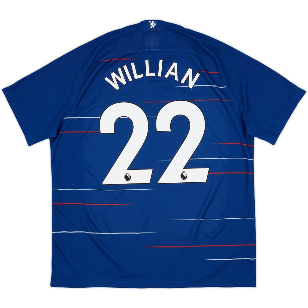 2018-19 Chelsea Home Shirt Willian #22 - 5/10 - (XL)