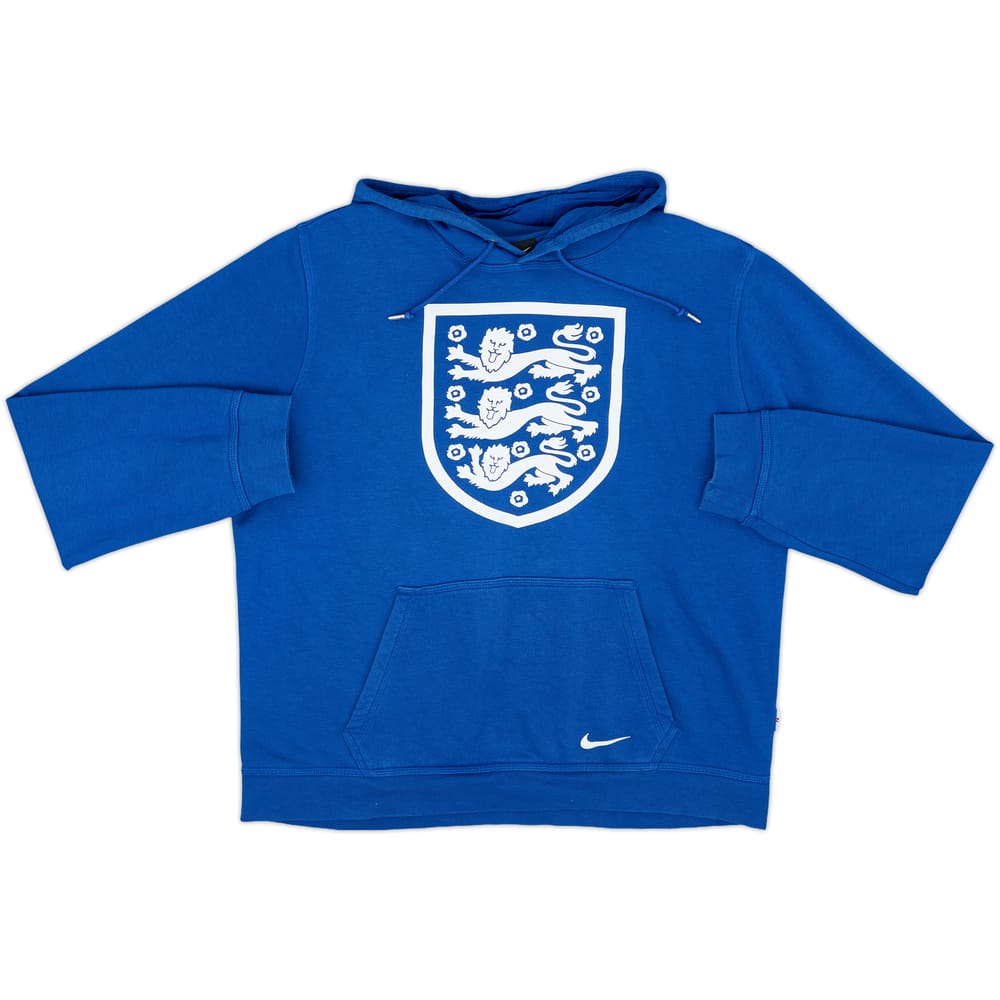 2014-15 England Nike Hooded Sweat Top - 9/10 - (L)