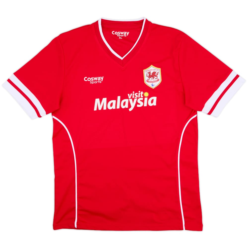 2013-14 Cardiff Home Shirt - 6/10 - (XL)
