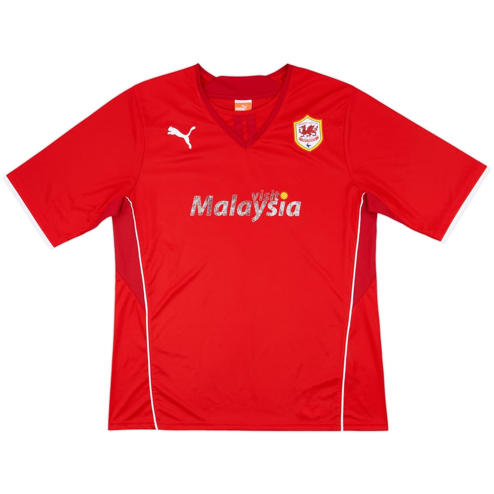 2013-14 Cardiff Home Shirt - 5/10 - (XL)