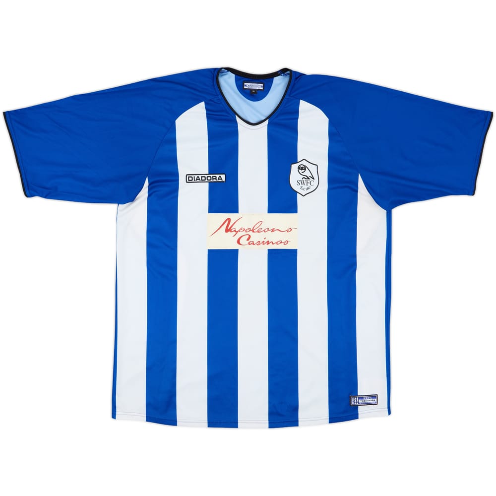 2003-05 Sheffield Wednesday Home Shirt - 8/10 - (XXL)