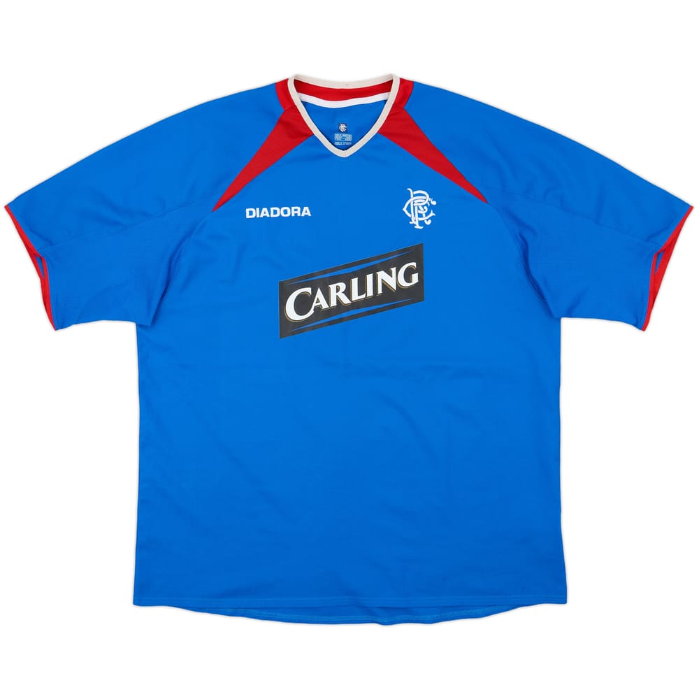 2003-05 Rangers Home Shirt - 7/10 - (XL)