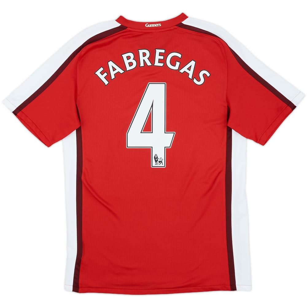 2008-10 Arsenal Home Shirt Fabregas #4 - 7/10 - (S)