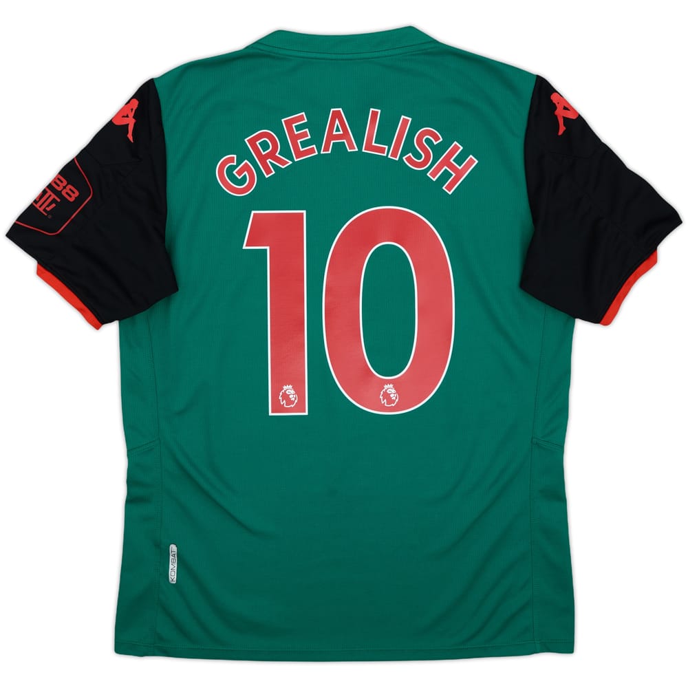 2019-20 Aston Villa Third Shirt Grealish #10 - 8/10 - (L)