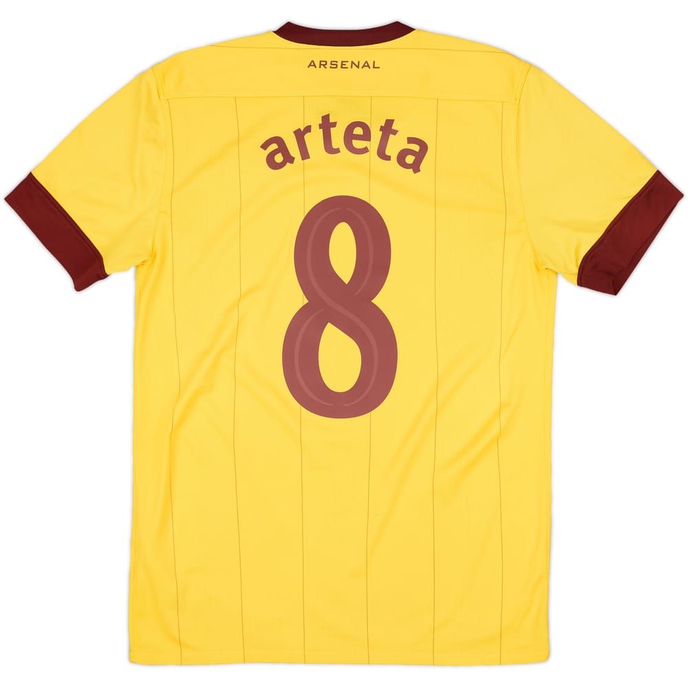2010-13 Arsenal Away Shirt Arteta #8 - 8/10 - (S)