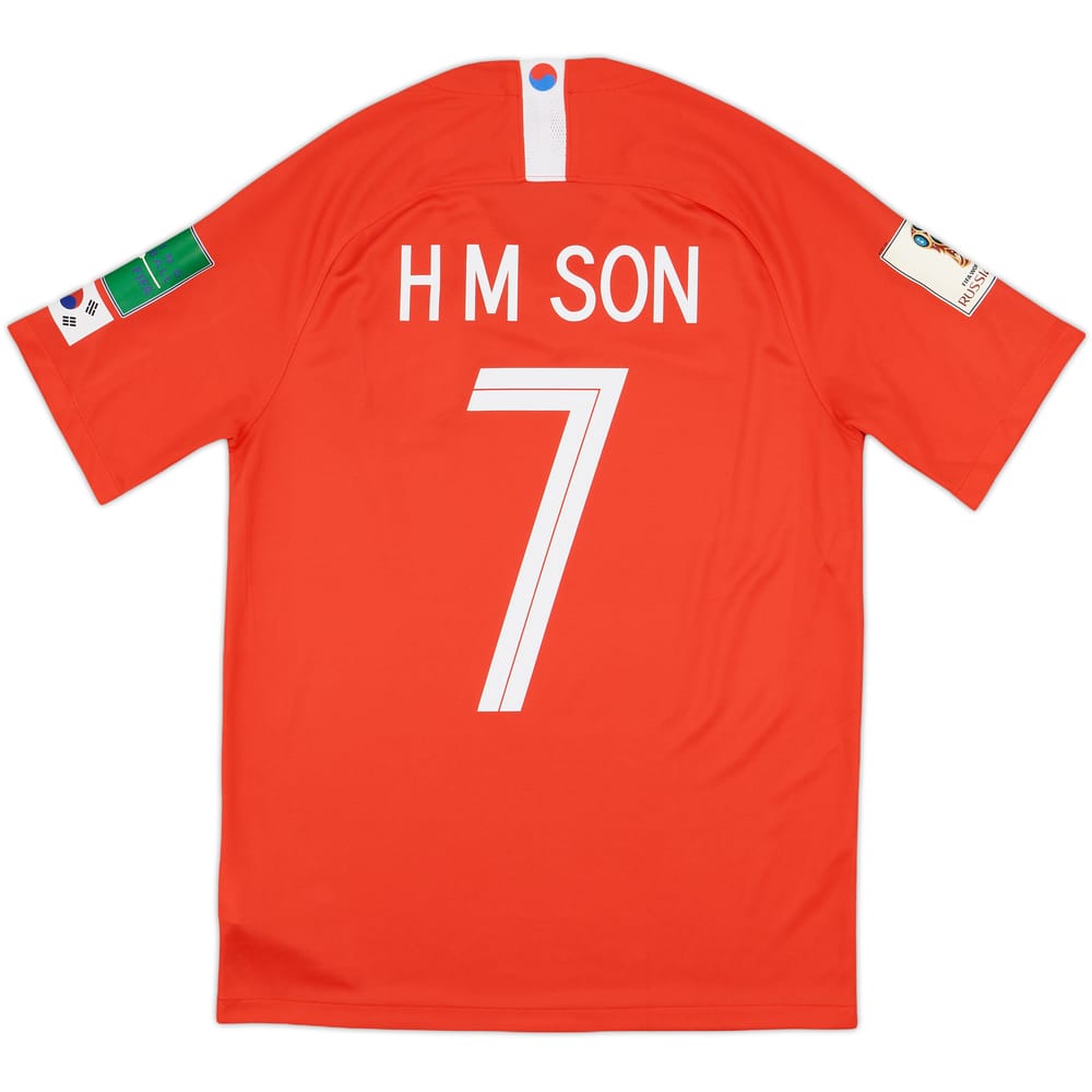 2018-20 South Korea 'vs Germany' Home Shirt H M Son #7 - 8/10 - (M)