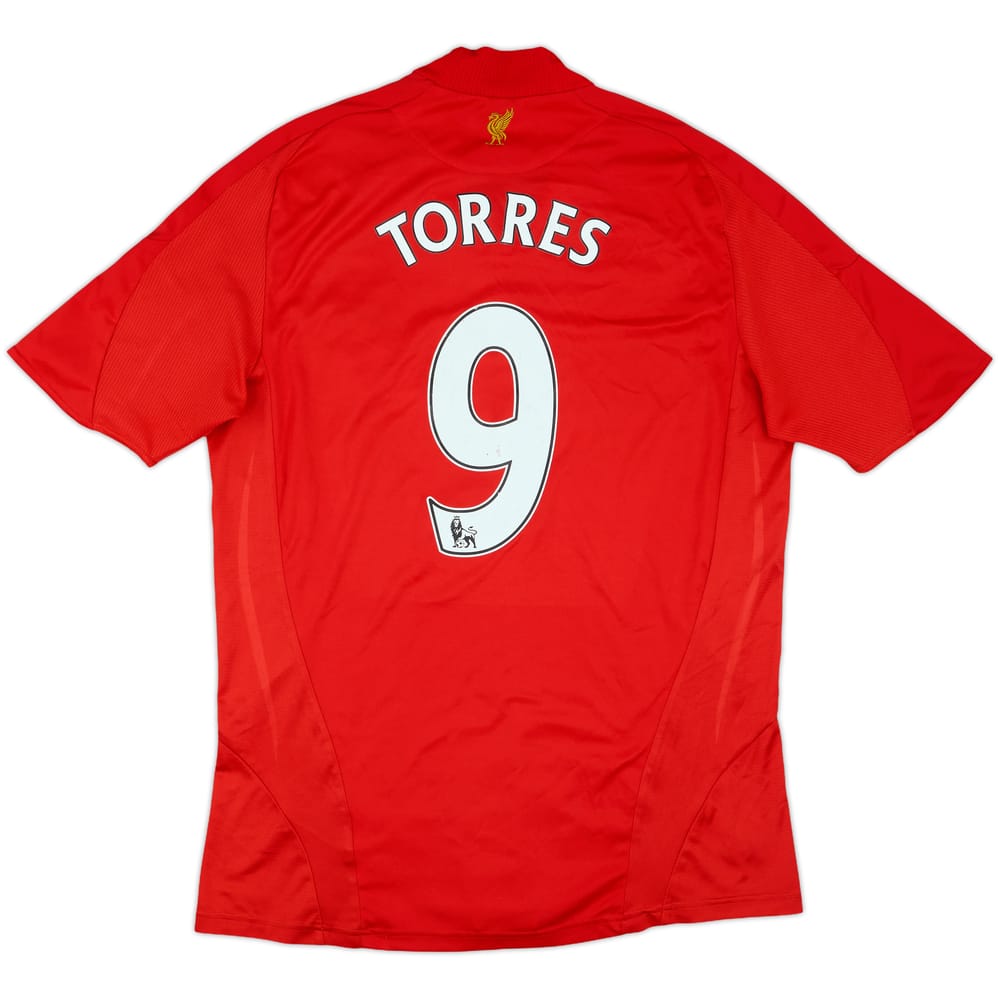 2008-10 Liverpool Home Shirt Torres #9 - 6/10 - (M)