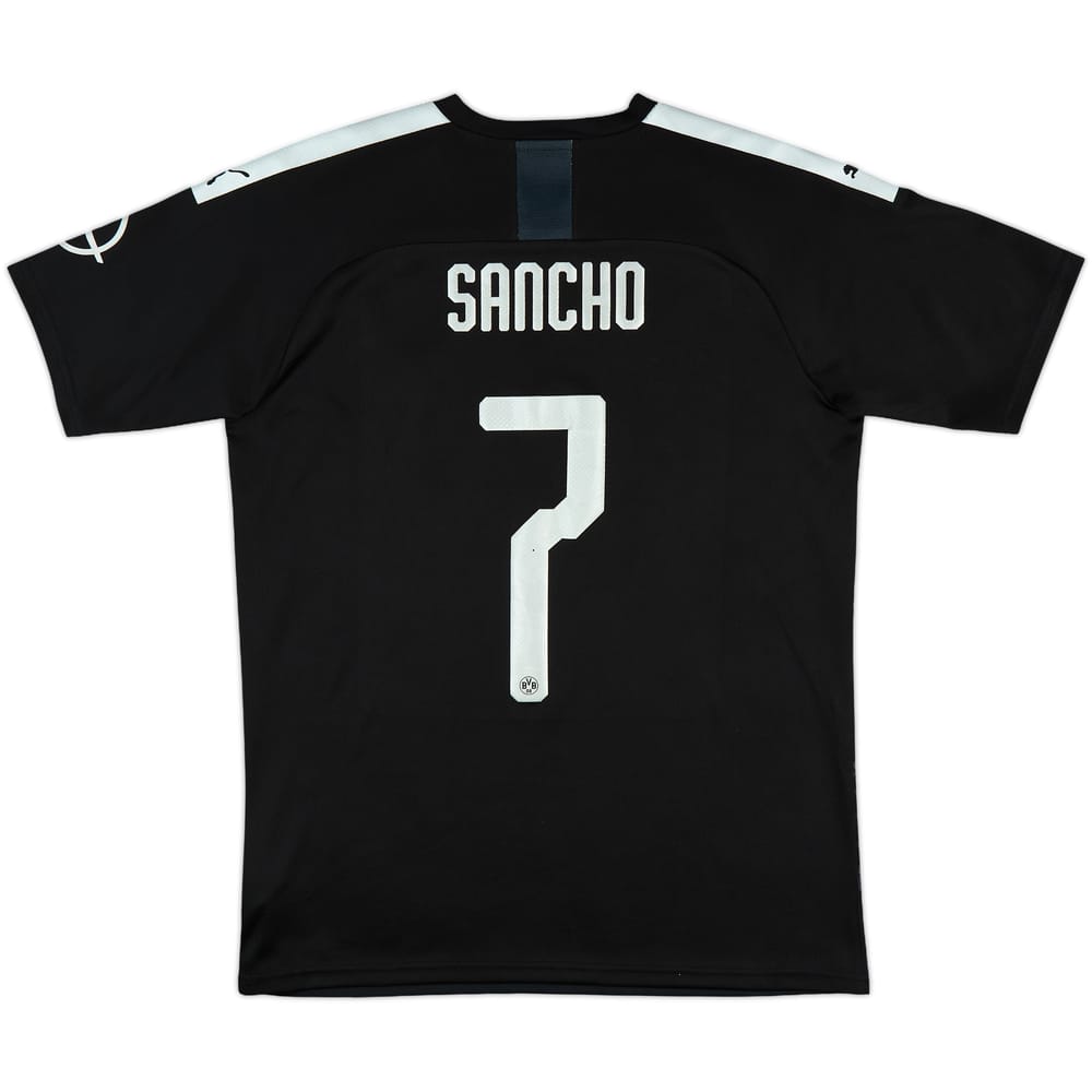 2019-20 Borussia Dortmund Away Shirt Sancho #7 - 8/10 - (M)