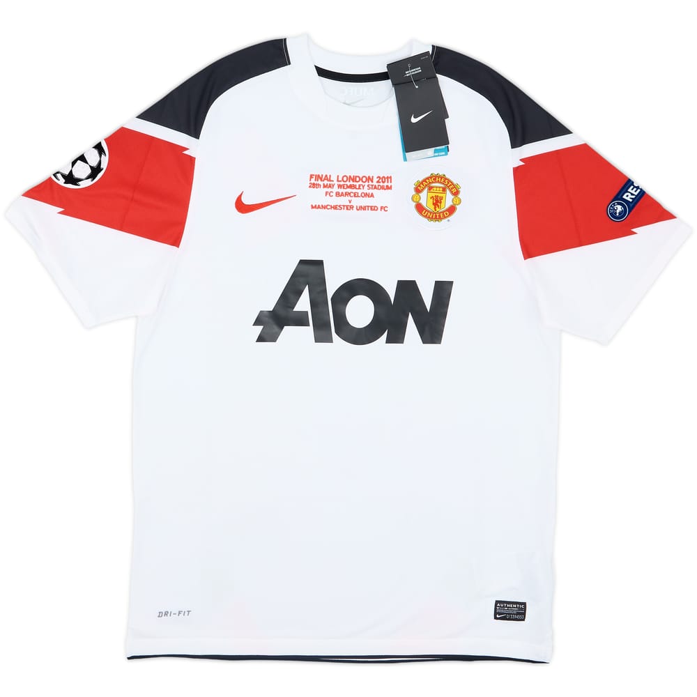 2010-12 Manchester United Away 'Final London 2011' Shirt (M)