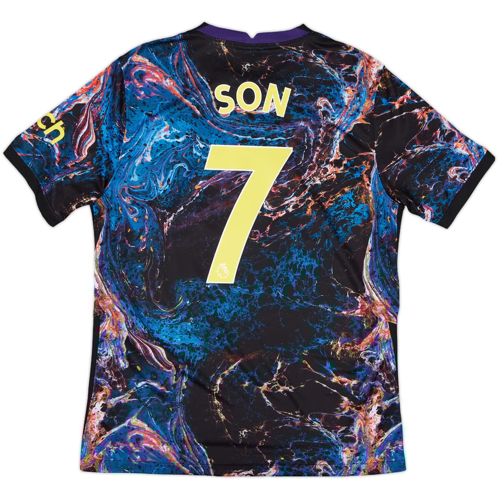 2021-22 Tottenham Away Shirt Son #7 - 10/10 - (L)