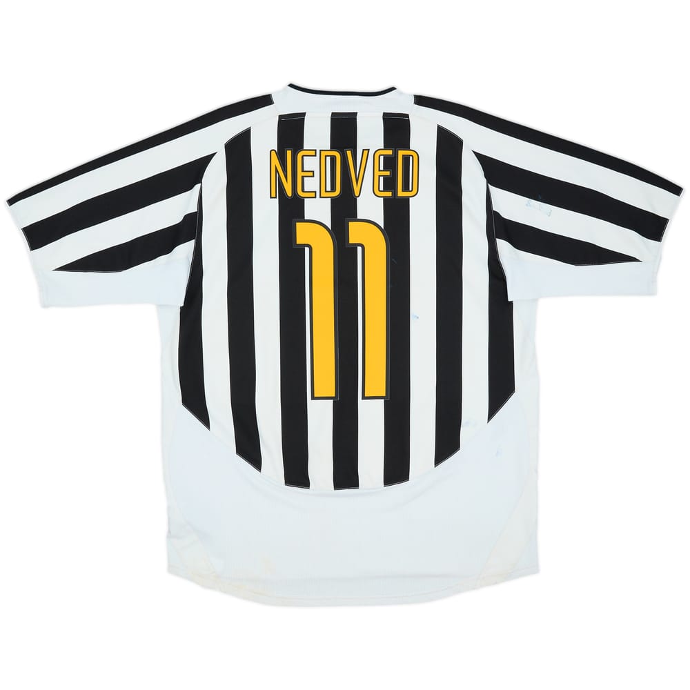 2003-04 Juventus Home Shirt Nedved #11 - 5/10 - (XL)