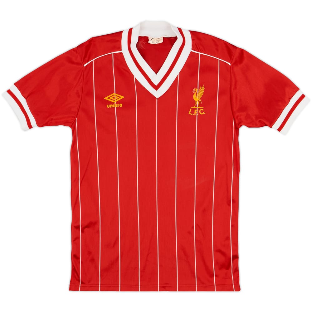 1982-85 Liverpool Home Shirt - 7/10 - (S)