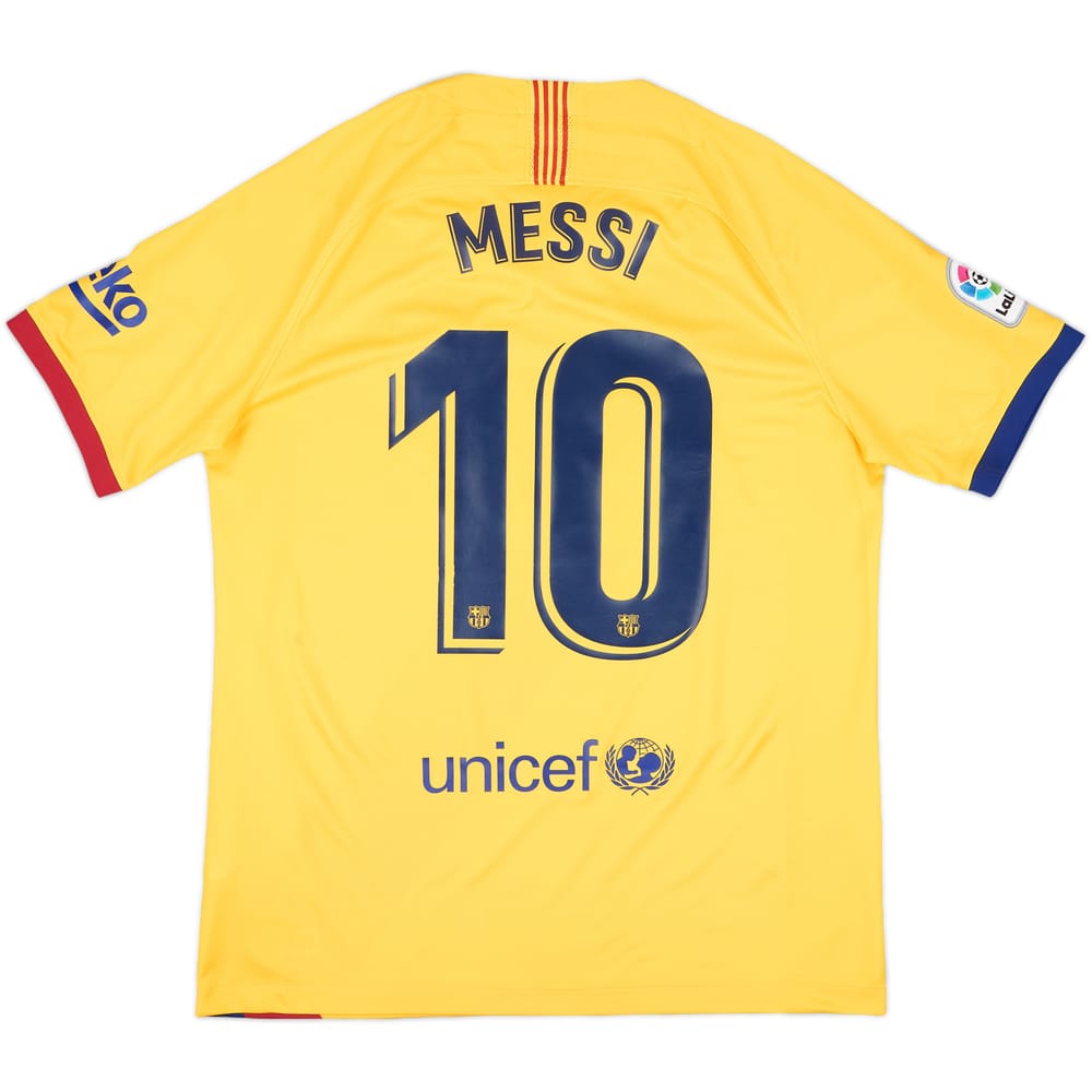 2019-20 Barcelona Away Shirt Messi #10 - 8/10 - (L)