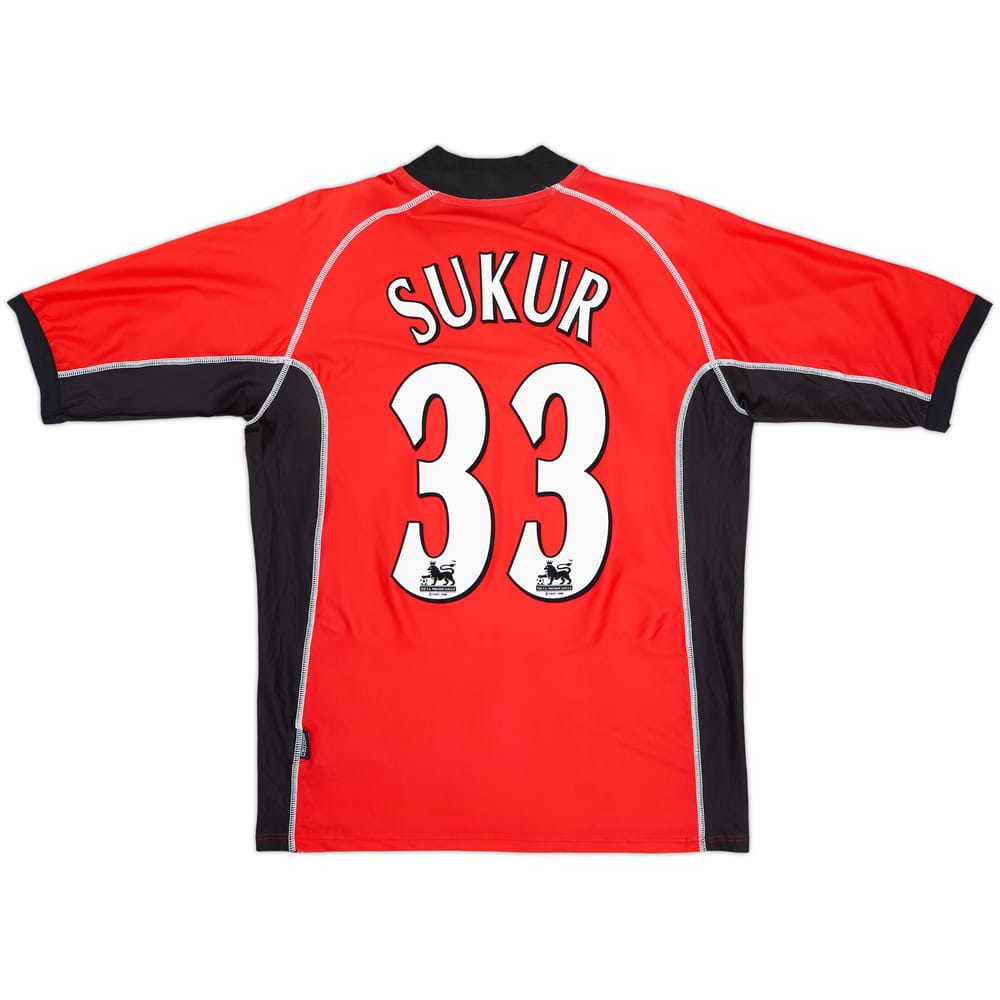 2002-03 Blackburn Rovers Away Shirt Sukur #33 - 9/10 - (L)